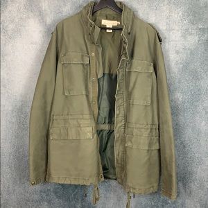 Olive Green Military Jacket